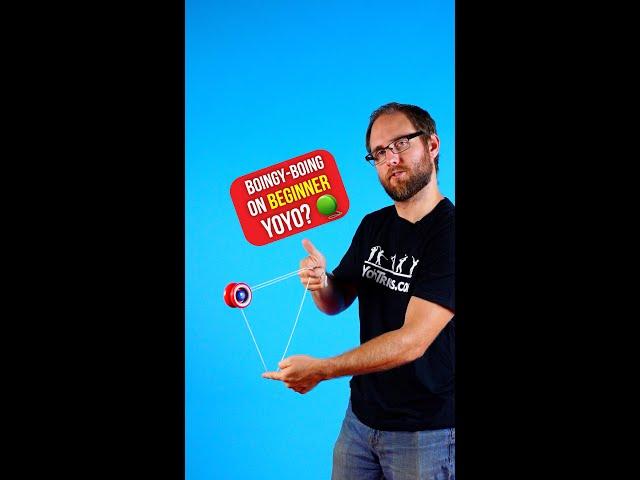 Boingy-Boing with Beginner Yoyo? 🪀 #beginner #yoyotricks #shorts #trickcircle #linkinbio #trending