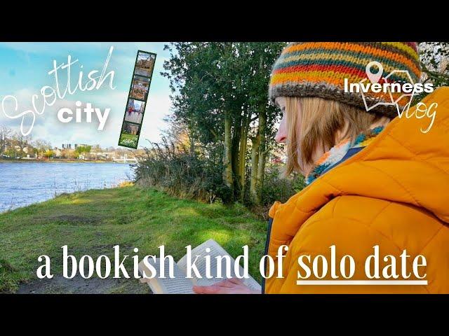 SCOTTISH CITY VLOG - book shopping, thrifting & spring walks 