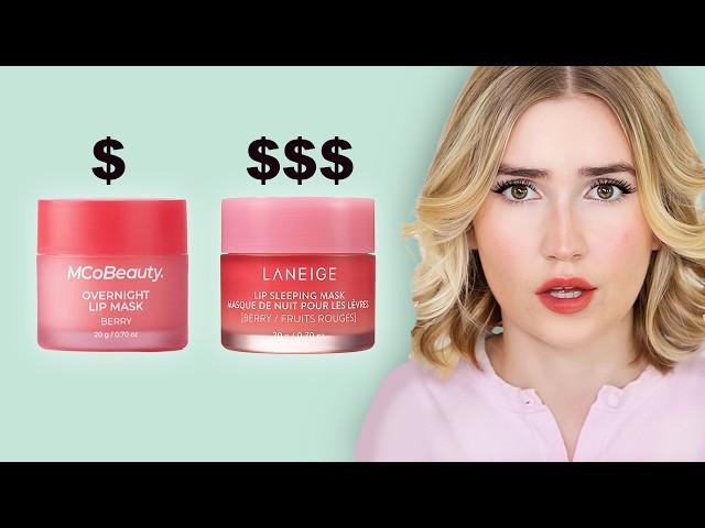 Testing Expensive Makeup VS. Their VIRAL Dupes *is this legal*