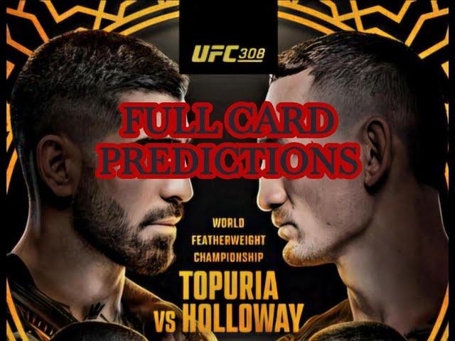 UFC 308 (Full Card) - Predictions & Betting