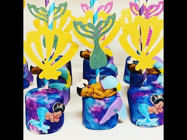 Mermaid Theme Treat Tutorial