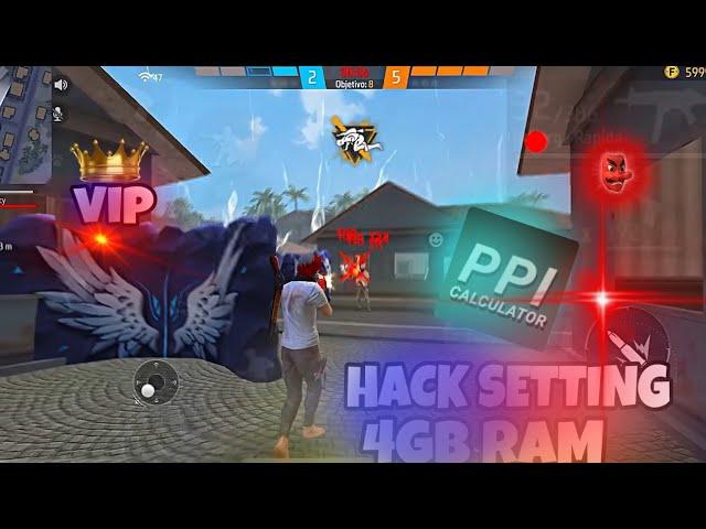 PPi Calculator Free Fire New Setting|️ Increase Dpi | Free Fire Headshot Setting ️ % working 