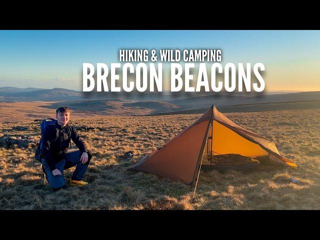 Hiking & wild camping in the Brecon Beacons