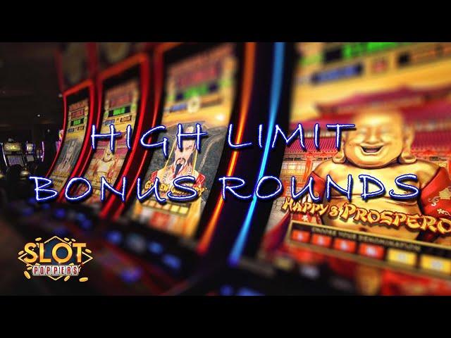 High Limit - Dragon Link Slot Machine BONUS ROUNDS ONLY!