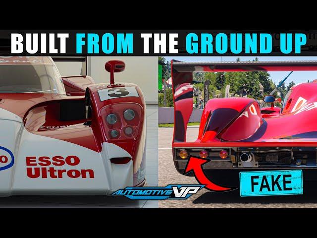 Forza Motorsport vs Gran Turismo 7: Comparison Toyota GT-One - In-Depth Car Model Detail & VR 4K