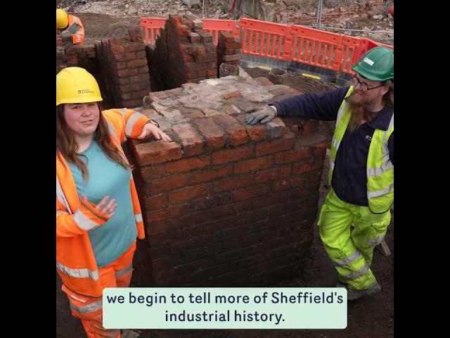 Secrets of the unmapped furnace revealed at Sheffield Castle!