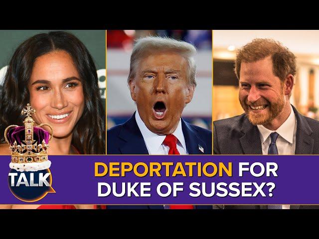 Donald Trump Could Kick Harry And Meghan Markle Out Of USA!