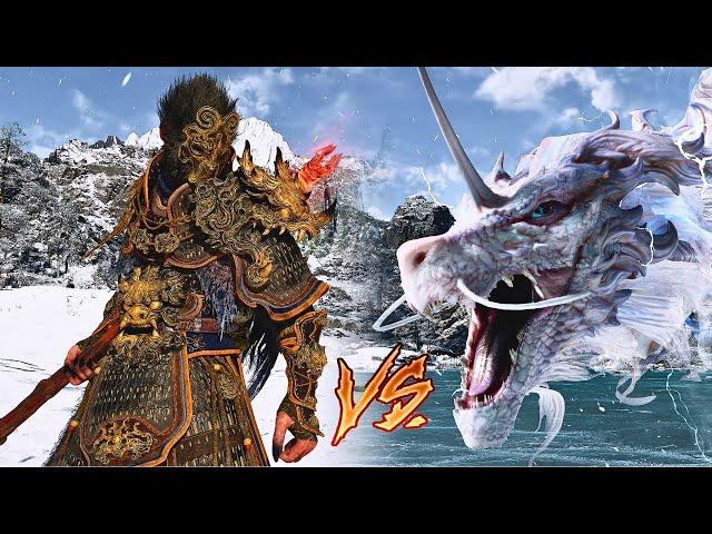 Black Myth: Wukong-White Dragon [Kang-Jin Loong] EASY boss fight