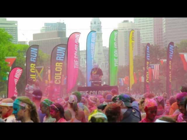 THE COLOR RUN™ - Philadelphia EXPLODES with 26,000 Color Runners™!