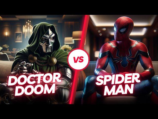 The Temptation of Power: Spider-Man's Struggle Against Dr. Doom for Freedom in a City on the Brink