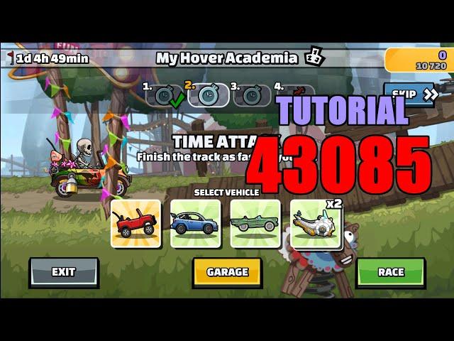  43085 Tutorial (My Hover Academia) - Hill Climb Racing 2