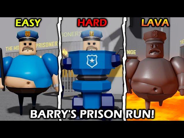 BARRY'S PRISON RUN! [All Difficulties] - (Full Walkthrough) - Roblox