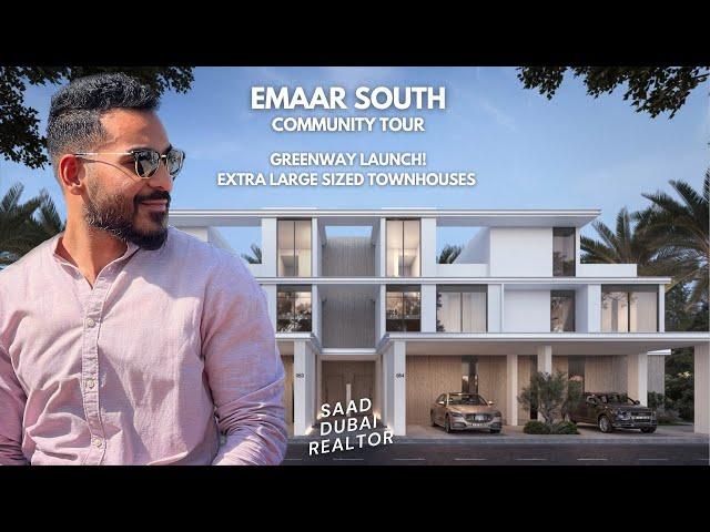 Emaar South Community Tour - Greenway Launch - Extra Large Sized Townhouses - 2024