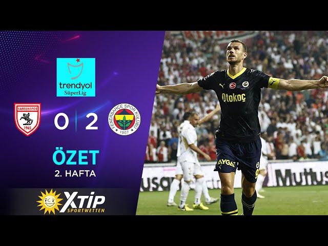 MERKUR BETS | Y. Samsunspor (0-2) Fenerbahçe - Highlights/Özet | Trendyol Süper Lig - 2023/24