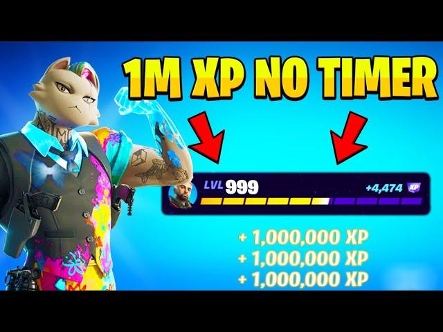 *1M XP* NO TIMER XP GLITCH MAP TO LEVEL UP FAST IN FORTNITE CHAPTER 2 REMIX