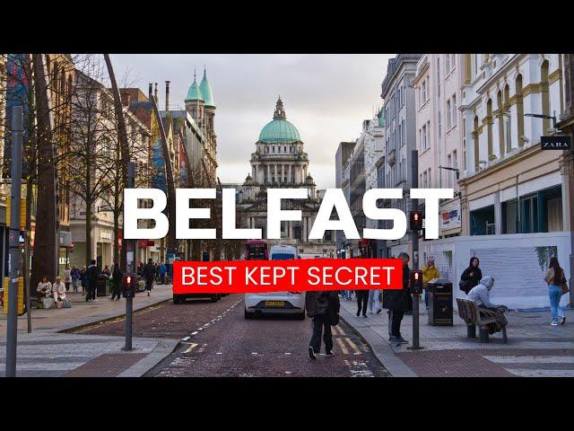 Belfast's BEST KEPT SECRET Autumn Walking Tour in 4K