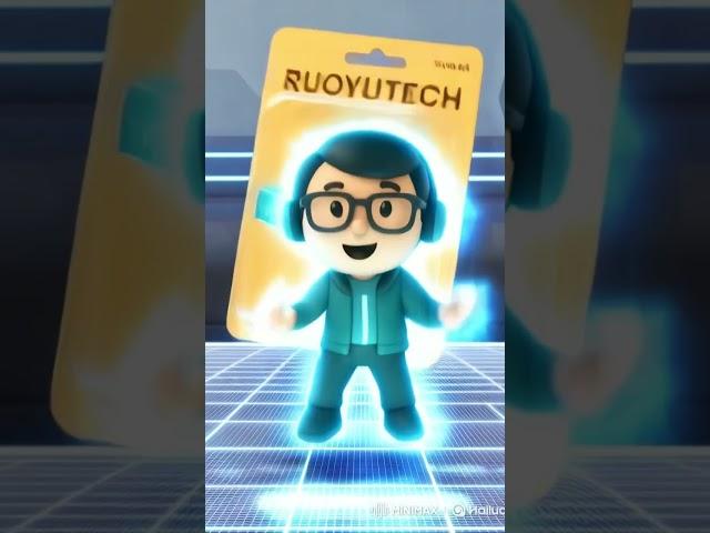 CAD 模型人暴走開場舞！技術人正式發瘋｜RUOYUTECH 動畫系列 #shorts
