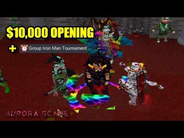 Aurora Scape RSPS: GIM Tournament Released & $10,000 Opening! +Giveaway