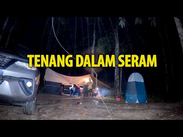 Family Camping, Family Sekepala Tenang dalam Seram di Hutan Sunyi Pedalaman Tiada Orang