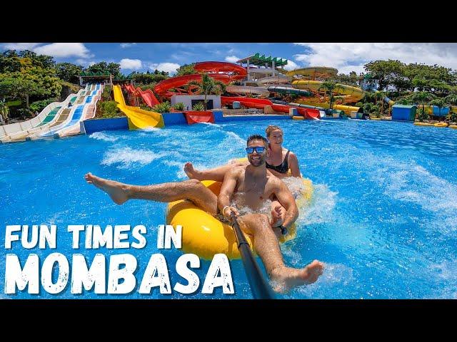 Exploring Kenya LARGEST Water Park / Wild Waters Mombasa