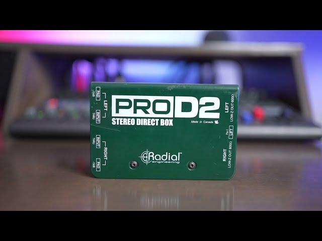 Radial Stereo Pro D2 Direct Box Review: Dual Channel For Musicians, Live Sound & Studio Recording