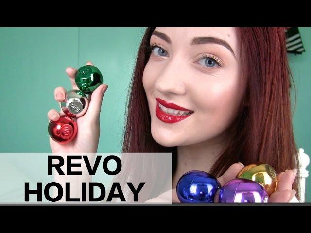 REVO Holiday Lip Balm Collection Review!