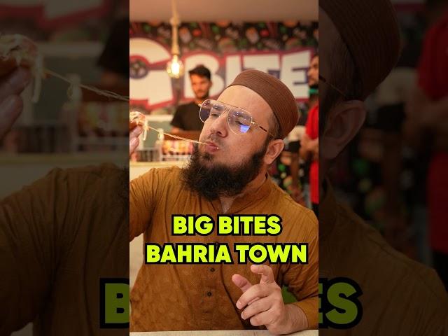 Big Bites Bahria Town is serving the amazing Broast and Pizzas in Town #short #food #bigbites