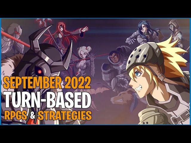 September 2022 Top PC Upcoming Releases Turn-Based RPGs Strategy Games