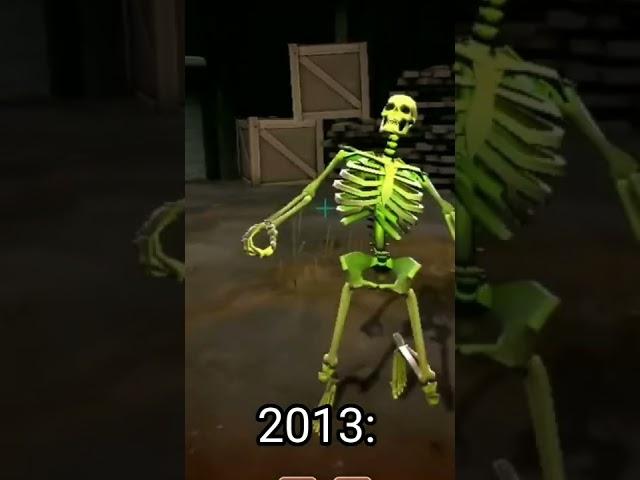 60 fps skeleton vs 5 fps skeleton| Tf 2 Update!
