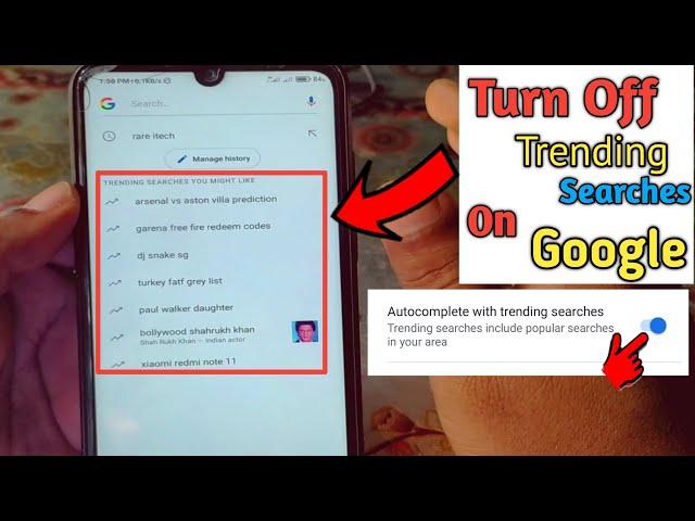 How to Turn Off Trending Searches on Google in 2024