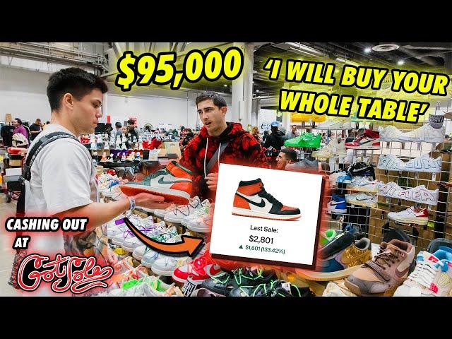 LOWBALLING RESELLERS AT TEXAS GOT SOLE! *Cashing Out at a Sneaker Event 2022*