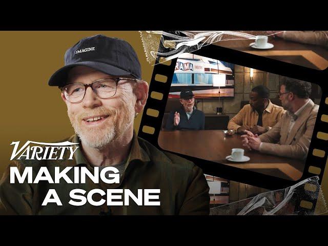 How Ron Howard Made His 'The Studio' Scene With Seth Rogen