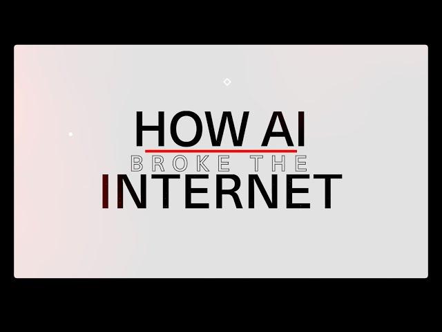 The Turing Lectures 2023: How AI Broke the Internet