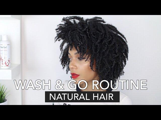 My Wash & Go Routine || Tightly-Coiled Natural Hair (4a/4b/4c)