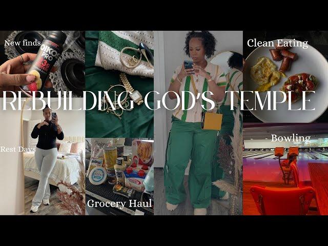 Re-Building Gods Temple Ep.3: Bowling + Grocery Haul + Spiritual Weight + Falling Short & More