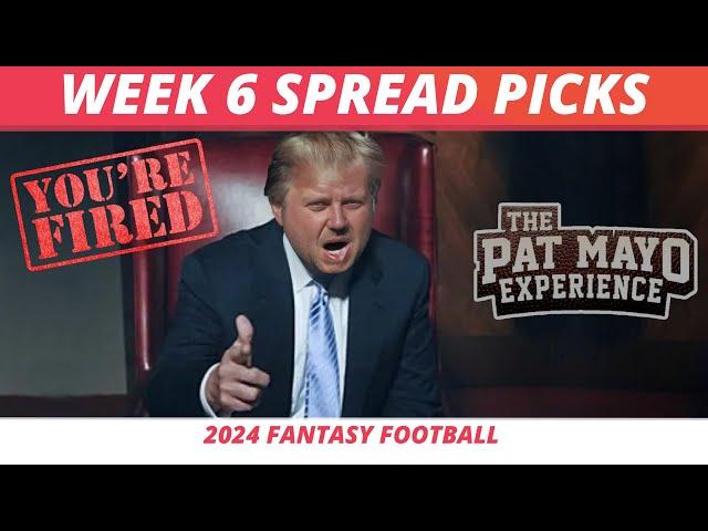 2024 NFL Week 6 Spread Picks, Game Predictions, Robert Saleh FIRED | Cust Corner: Abstinance Credit