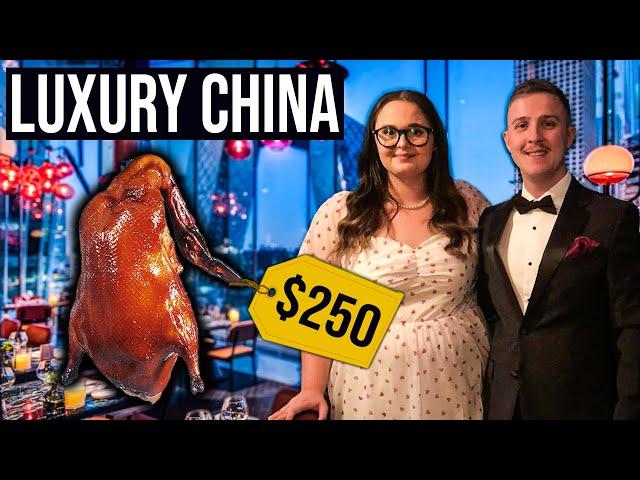 $250 Michelin Star Peking Duck in Beijing, China 