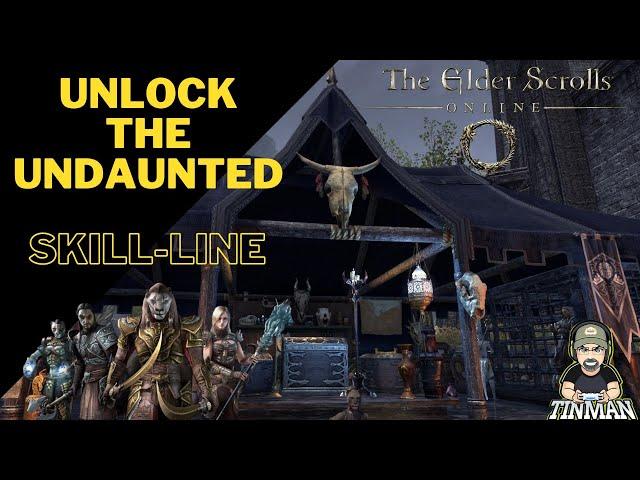 Important for NEW Players! [Undaunted Skill Line] |Elder Scrolls Online| #Tinman