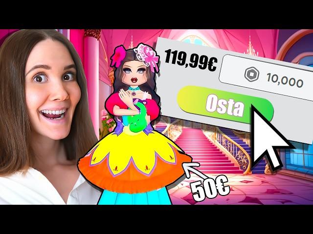 Käytin 120€ Roblox DRESS TO IMPRESS... Voitanko?!