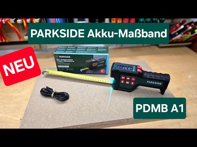 PARKSIDE - Digitales Akku-Maßband - PDMB A1 nur 19,99€ #laser #messen | RPH