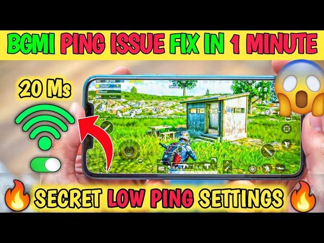 How to Fix High Ping in BGMI 2025 How to Get 20ms Low Ping in BGMI & PUBG |Best DNS & APN Settings
