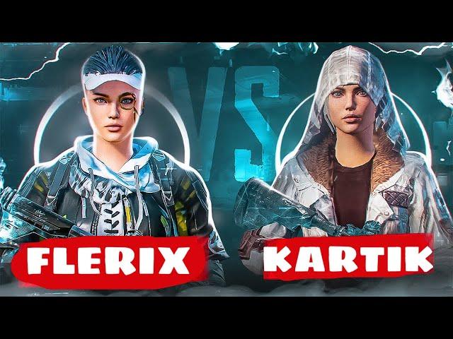 FLERIX  VS KARTIK  | PUBG MOBILE TDM