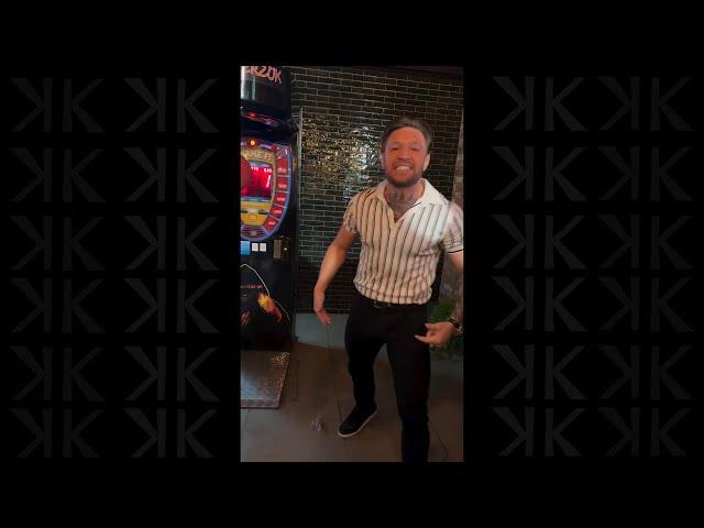 Conor McGregor Scored 1 point on a Punch Machine