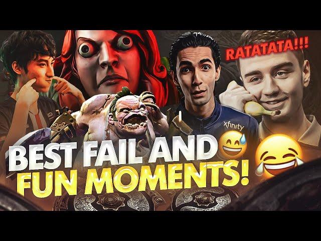 BEST FAIL and FUN Moments of TI10 The International 10 Group Stage - Dota 2