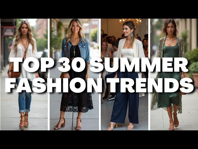 Top 30 Casual Yet Classy Fashion Trends for Summer 2025 : You’ll Absolutely Love These Looks!️