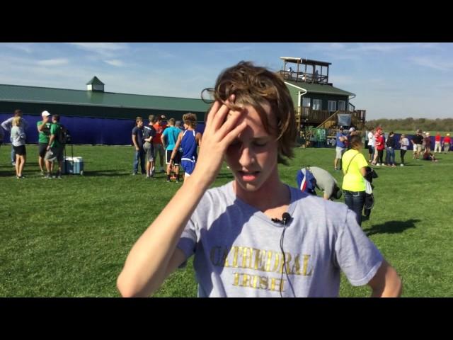 Cole Hocker (Cathedral) 11th Place Indiana XC State Finals