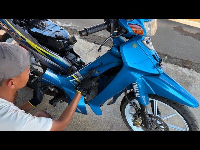 RESTORATION of 2 stroke YAMAHA F1ZR