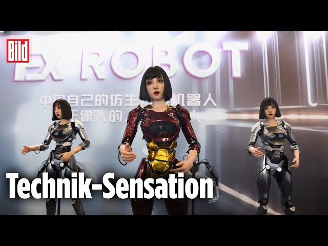 CHINA: Humanoide Roboter erobern Peking