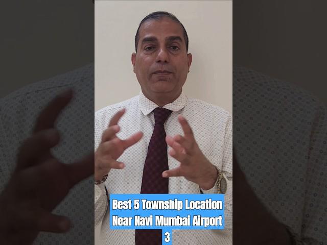 Best 5 Township Location Near Navi Mumbai Airport 3 #sopalrathore #ytshorts #viral #plotsinmumbai