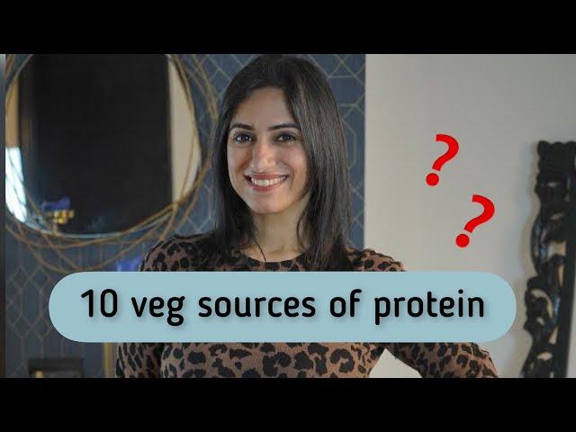 Veg sources of protein #shorts by GunjanShouts